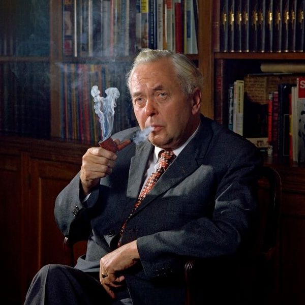 British Prime Minister Harold Wilson.